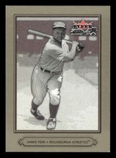 2002 Fleer Fall Classic #39 Jimmie Foxx Philadelphia Athletics