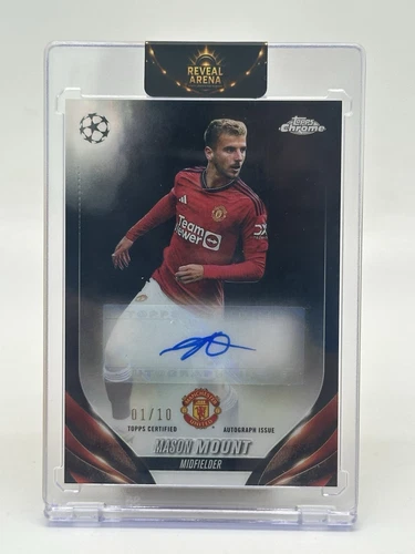 2023-24 Topps Chrome UEFA Club Competitions - Mason Mount Black Refractor 1/10