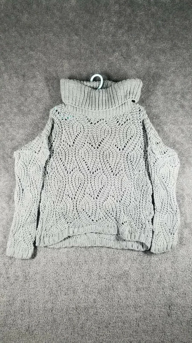 Boohoo cold shop shoulder jumper