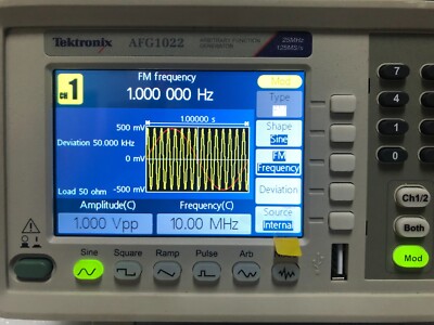 Tektronix AFG1022 Arbitrary/Function Generator, 25MHz, 125MS/s | eBay