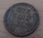 1917 Lincoln Wheat Penny L  ON RIM in LIBERTY and No Mint MARK. NOL17 — photo 5