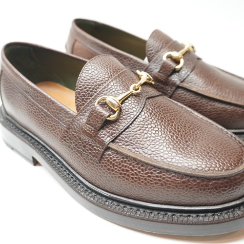 Casi Como Nuevo Usado 1x Blackstock & Weber Mocasines Hombres Talla 5 Marrón Clásico Zapatos de Vestir - Imagen 17 de 17