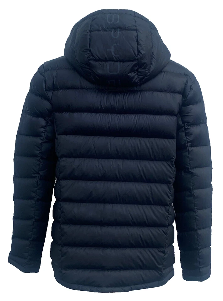 Chaqueta con capucha para hombre Spyder Down aislada NEGRA $279, talla: L Foto 2 de 4