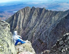 Greeting card    I finished the Appalachian Trail  5x7   #62   Hand made
