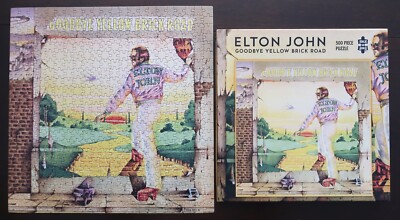 Elton John Goodbye Yellow Brick Road 500 Piece Puzzle