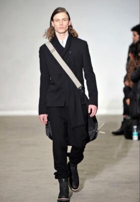 KRISVANASSCHE 07aw フードコート Kris Van Assche Archive Scarf Jacket 48 US Men Addicted to