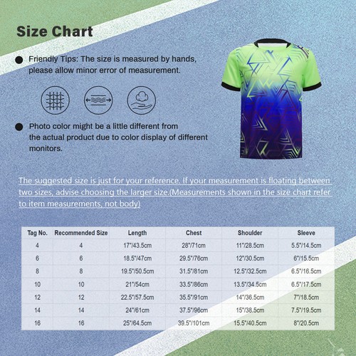 Kids Boys T-shirt Jogging Sports Top Hiking Jersey Training Football Stylish - Picture 46 of 62