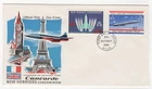 1968 Oct 9th. First Day Cover. Anglo-French Concorde Project.