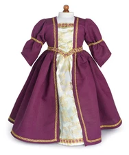 Doll Clothes 18" Dress Renaissance Purple Carpatina Fit 18 Inch Girl Dolls