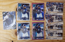 Manny Margot 9 ct lot w/ 2017 Optic Purple& Base RC Fire & Topps RCs