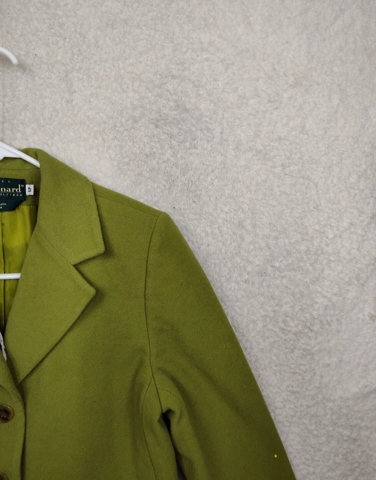 Traje de mujer Harve Benard 6P verde mezcla de nailon manga larga calce clásico blazer Foto 3 de 4