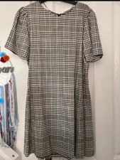 New with tag Zara Check Dress. Size M