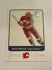 2001 Fleer Greats of the Game Hockey #89 - Kent Nilsson - Calgary Flames