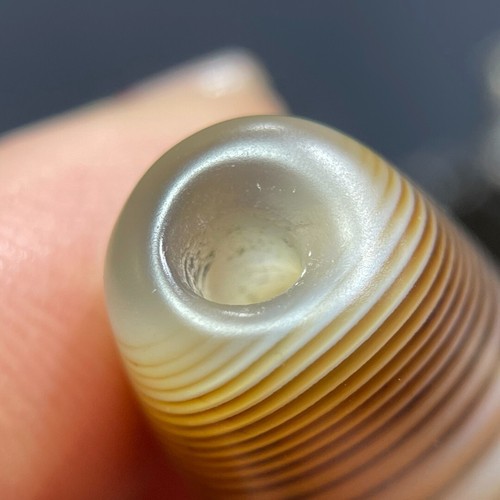 Tibetan Nepalese Himalayan Ancient agate Old Dzi Talisman Eye Beads Amulet - Picture 11 of 13