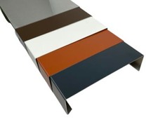 Mauerabdeckung 1 m Blech Attika Sims Steinabdeckung Abdeckung Zink Alu Edelstahl