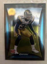 2008 Bowman Chrome #BC18 Justin King Rookie RC St. Louis Rams football card
