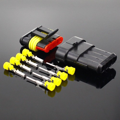 5-20 Sets 1/2/3/4/5/6 Pin Waterproof Automotive Electrical Wire Connectors Plug - Picture 27 of 32