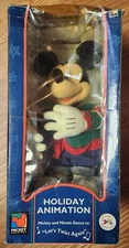 Vintage 1999 Santa’s Best Holiday Animation Mickey Mouse
