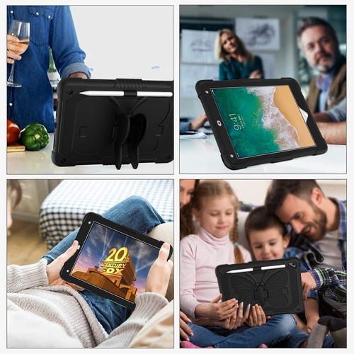 Para iPad 10.2" 9ª 8ª 7ª Generación Mini Niños Regalo Mariposa Soporte Estuche Cubierta - Imagen 24 de 55