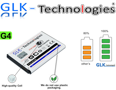 GLK Akku für LG G4 H815 G 4 Dual Sim H818P Stylus H635 BL-51YF TOP Quality