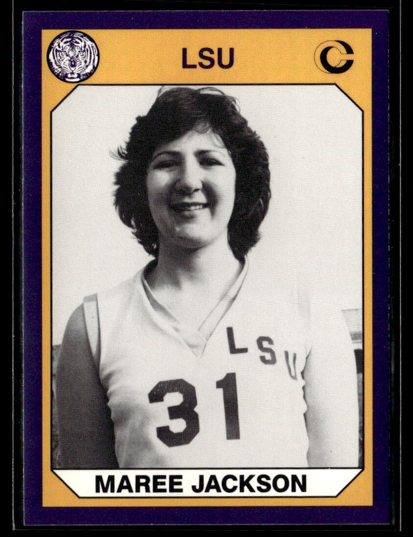 1990 Collegiate Collection LSU Tigers - #61 Maree Jackson (RC)