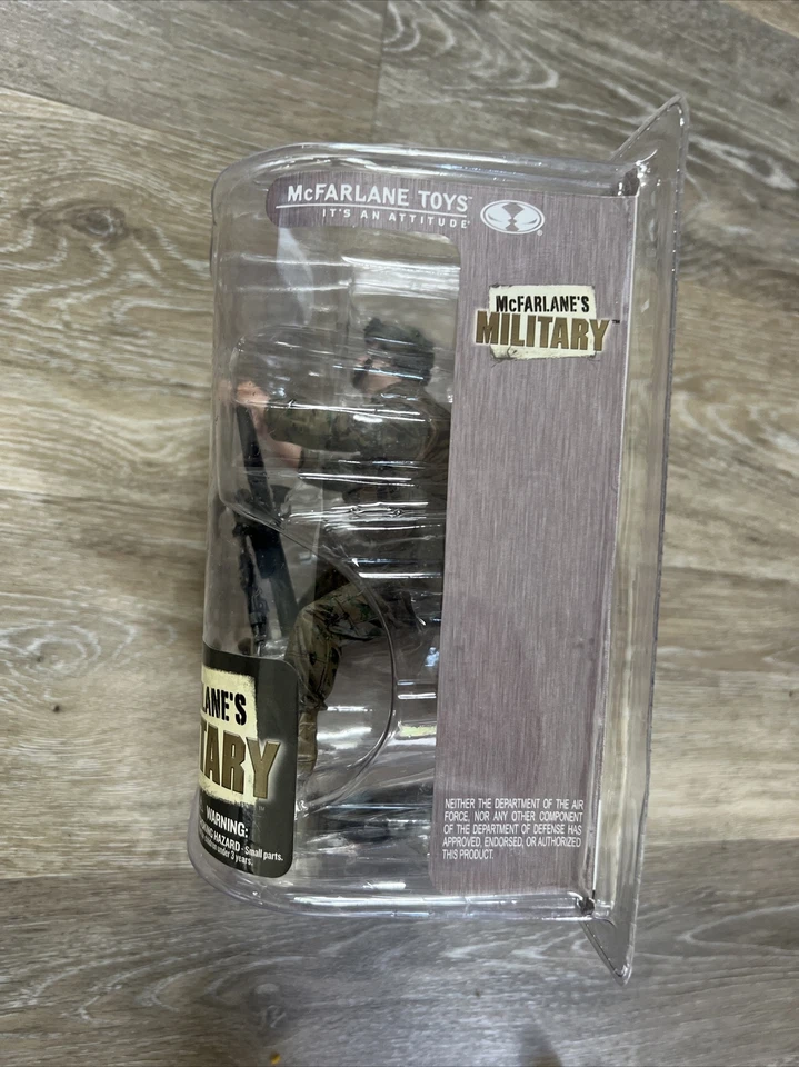 McFARLANE MILITAR SERIE 6 CUERPO DE MARINES SOLDADO BLANCO MORTERO CARGADOR ESTUCHE NUEVO Foto 3 de 4