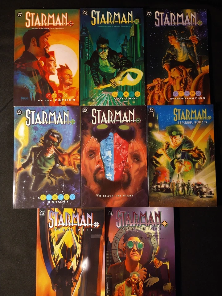 Lote de 10 TPB de DC COMICS - Starman por James Robinson y Tony Harris Foto 2 de 4