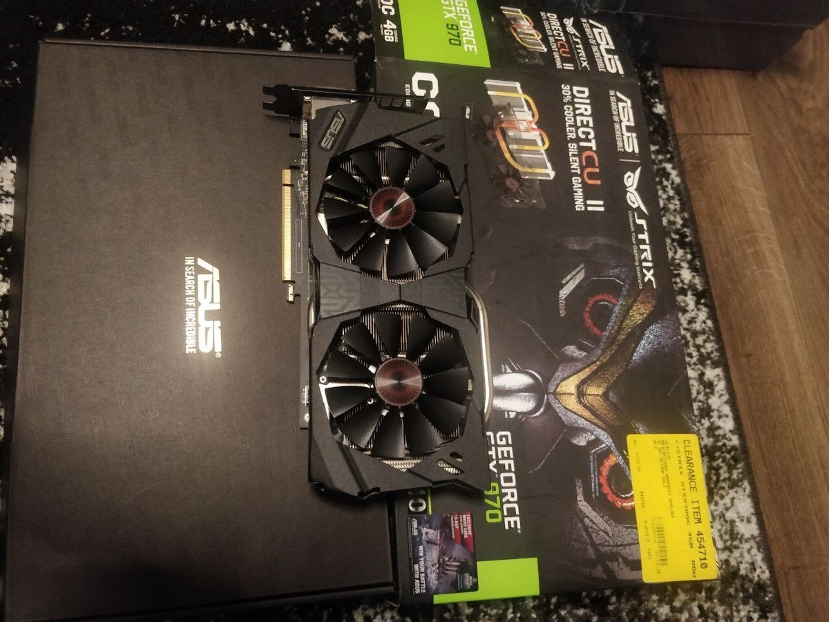 Graphics Cards Asus Rog Strix Gtx 970 4gb ASUS STRIX GTX970 DC2OC