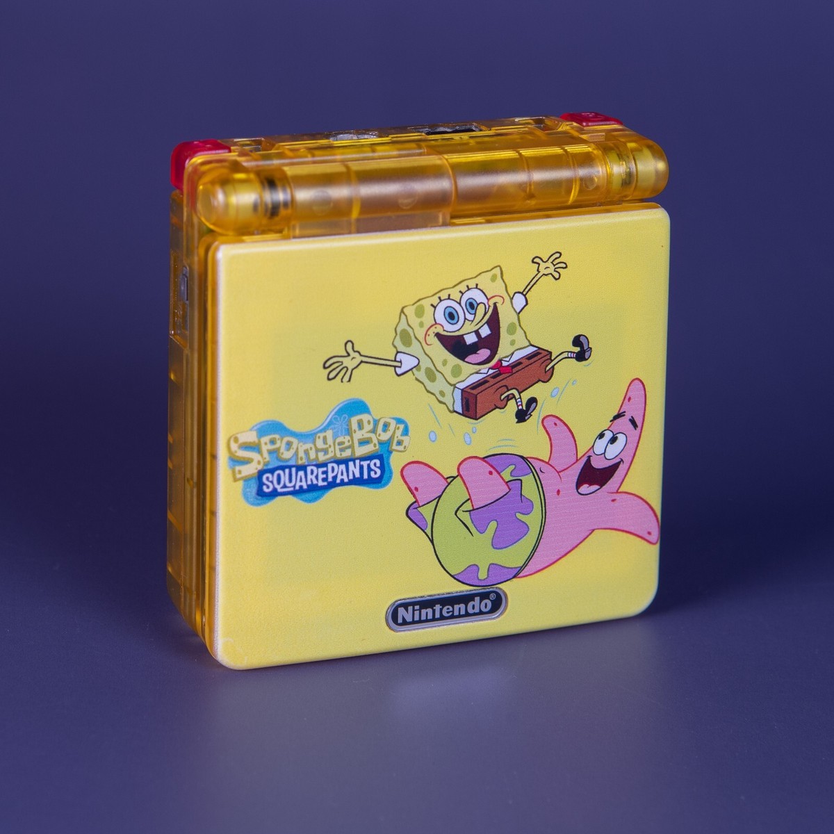 Nintendo GameBoy Advance SP SpongeBob SquarePant, AGS-101 Brighter Screen