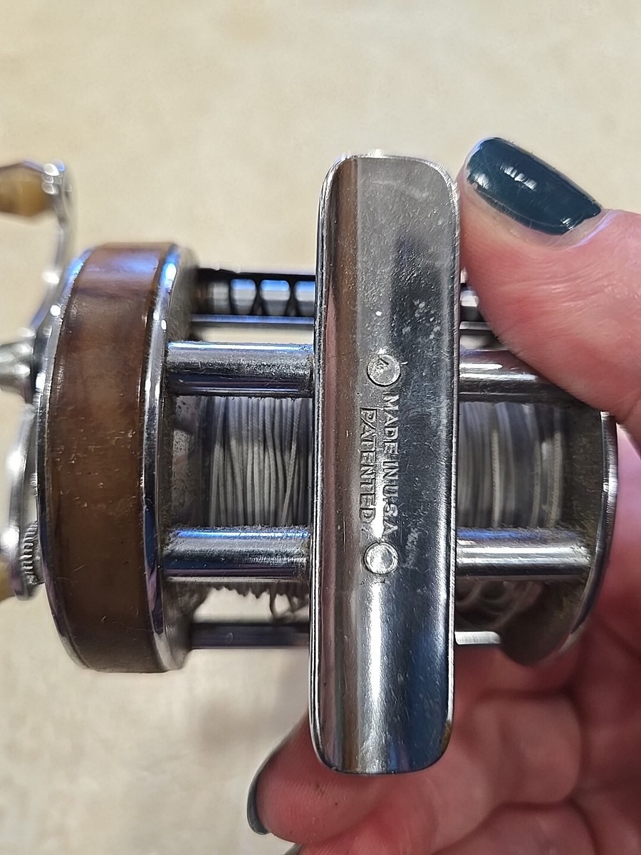 Moulinet vintage South Bend 550 Level Wind Casting avec