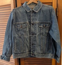 Gap Denim Blue Jean Jacket, Large