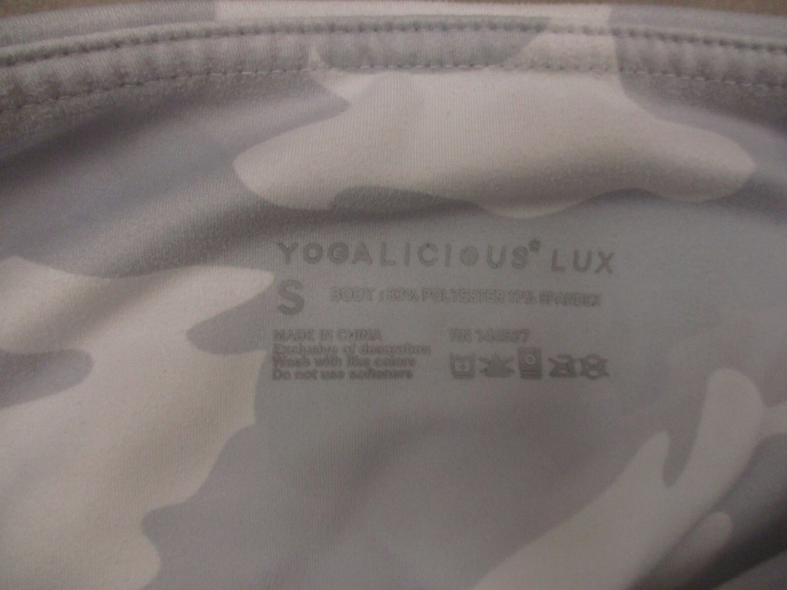 yogalicious camo high rise workout gym yoga leggings