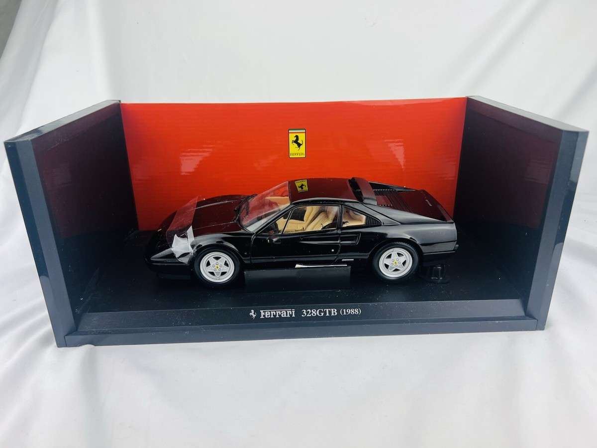 RARE 1/18 Kyosho Hot Wheels 1988 Black Ferrari 328GTB