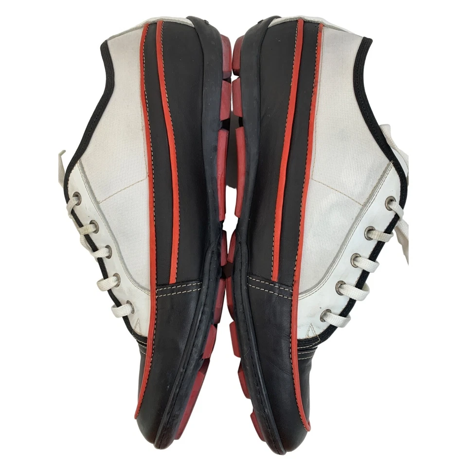 Womens Donald J Pliner Sneaker White Size 12 Lace Up Athletic 7055 GUC Italy - Image 4 of 4