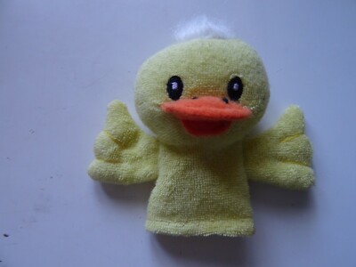 neu Tchibo Tcm Fingerpuppe Badeente Ente Schnatterinchen Badespielzeug