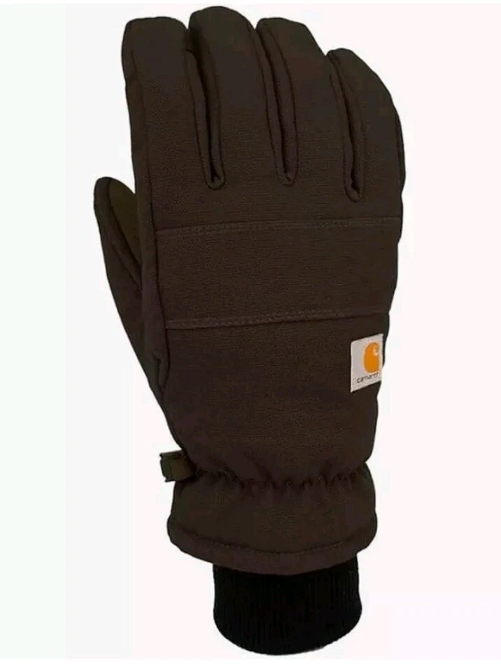 Carhartt Women's Insulated Duck Synthetic Leather Knit Cuff Glove