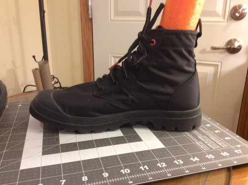 Palladium PAMPA LITE+ VAPOR WP+ Lightweight Boots Mens Sz 10 Black 76194-008-M - Picture 8 of 13