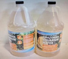 TWO FULL GALLONS..Amazonian Aquarium Water Conditioner Formulated For Blackwater