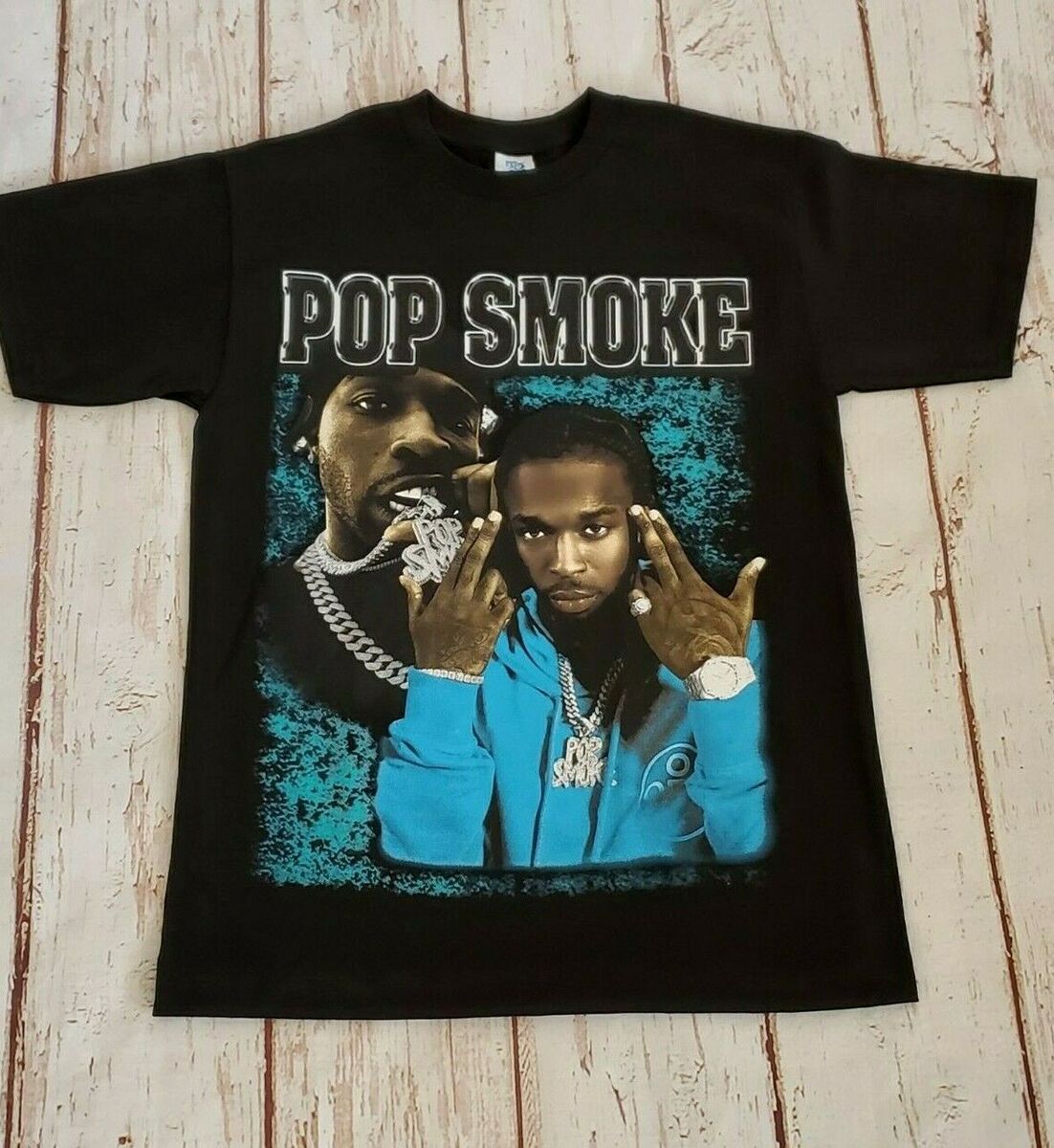 Tops, Pop Smoke Graphic Tee