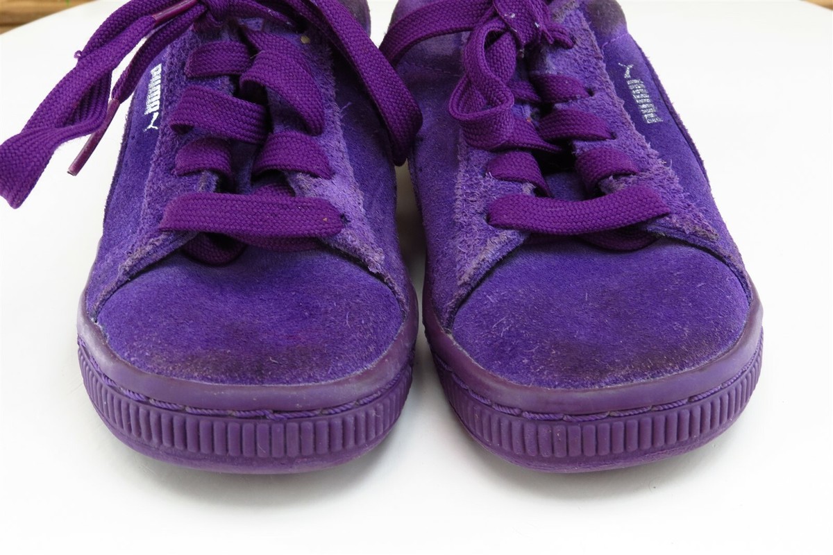 PUMA Toddler Girls Medium Purple Fashion Sneakers Suede