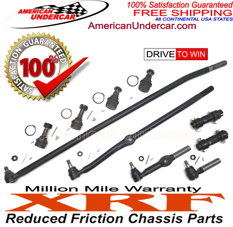 Kit de haste de amarração para junta esférica XRF Dodge Ram 2500 3500 1994-1997 4x4 4500 lb eixo 4850 lb - Imagem 2 de 4