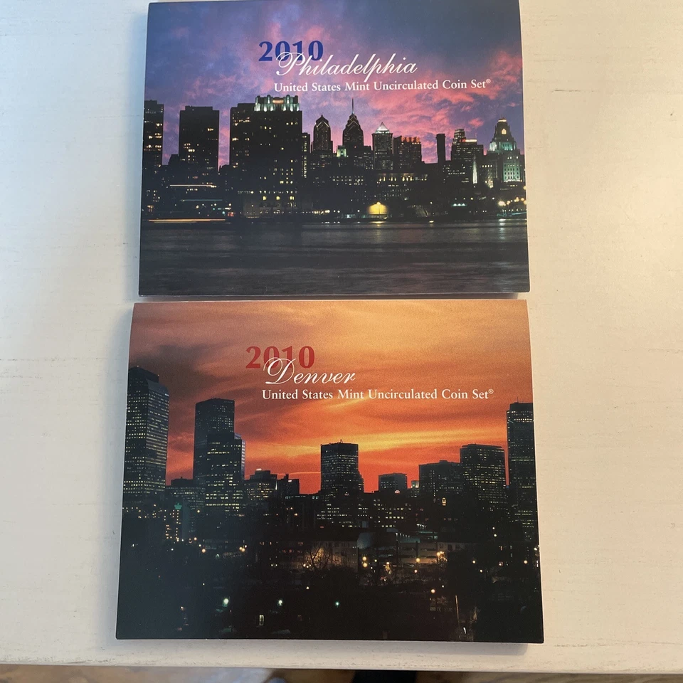 2010 (X2 Set) P & D US Mint Uncirculated UNC Clad Complete 28 Coin Set #45964Y - Image 2 of 3