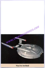 UNUSED INVITATION to the Star Trek: Enterprise Season 4 PREMIER at Paramount!