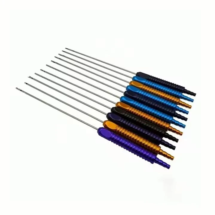 11Pcs Liposuction Cannula Set Fixed Aluminium Handle 30cm x 3mm,Premium Quality - Image 3 of 3