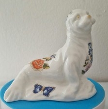 Aynsley Cottage Garden Seal Ornament Unboxed