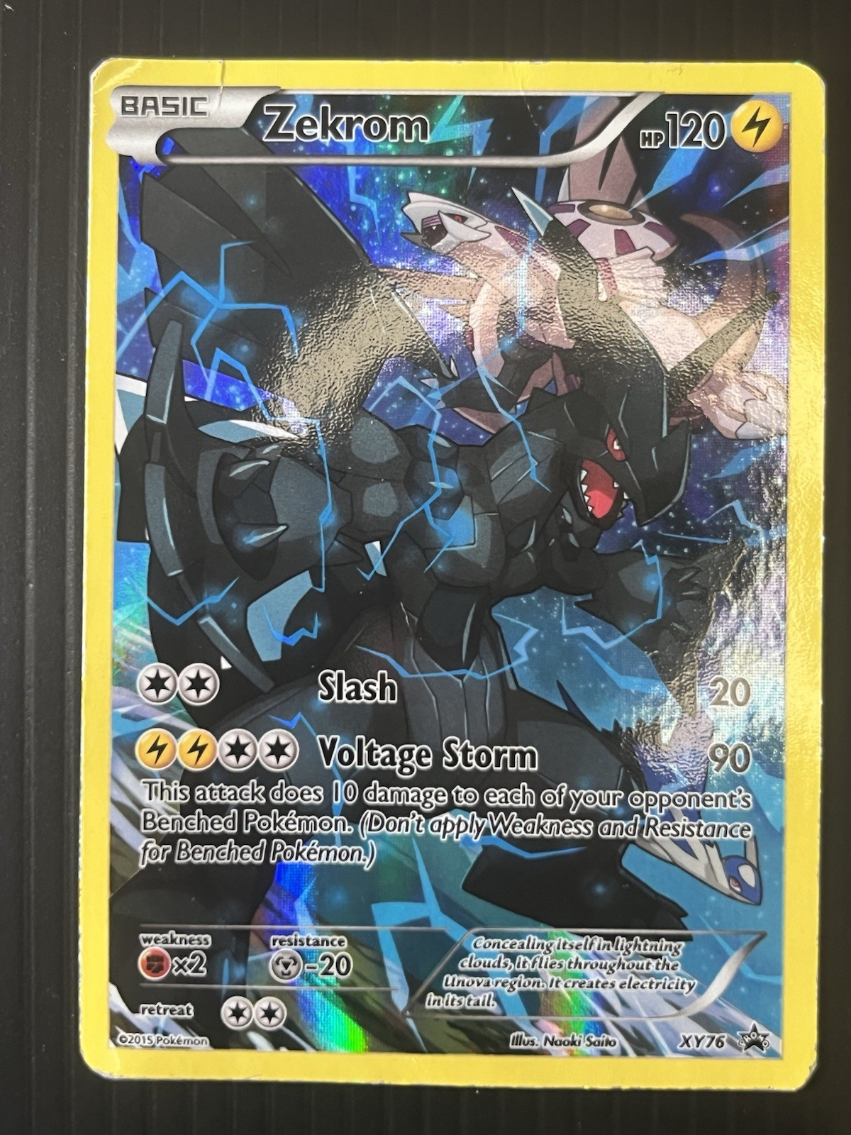 Zekrom - XY76 - Black Star Promo - Pokemon Card - HP-Dmg