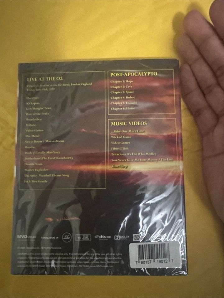 TENACIOUS D  🎸 SIGNED Blu-Ray The COMPLETE MASTERWORKS VOL 3 Jack Black LIMITED Foto 2 de 2