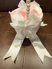 Flower Girl Baskets for Wedding,Ivory Flower Girl Basket,Wedding