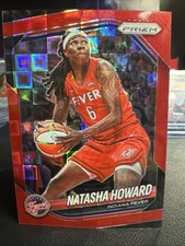 2025 Panini Prizm WNBA #54 Natasha Howard Red Pandora Prizm #/199