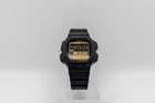 Vintage Seiko W358-4A10 100 Lap Memory Digital Quartz Sport Watch Black - Runs